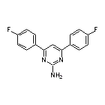 2-Amino-4,6-bis(4-fluorophenyl)pyrimidine