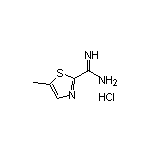 5-Methylthiazole-2-carboximidamide Hydrochloride