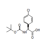 (S)-2-(Boc-amino)-2-(4-chlorophenyl)acetic Acid