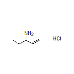 1-Penten-3-amine Hydrochloride
