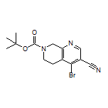 7-Boc-4-bromo-5,6,7,8-tetrahydro-1,7-naphthyridine-3-carbonitrile