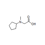 2-[Cyclopentyl(methyl)amino]acetic Acid