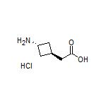2-(trans-3-Aminocyclobutyl)acetic Acid Hydrochloride