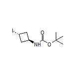 trans-N-Boc-3-iodocyclobutanamine
