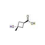 trans-3-Hydroxy-3-methylcyclobutanecarboxylic Acid