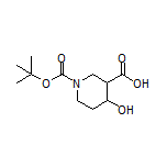 1-Boc-4-hydroxypiperidine-3-carboxylic Acid