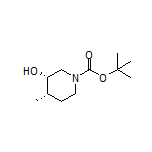 (3S,4S)-1-Boc-3-hydroxy-4-methylpiperidine