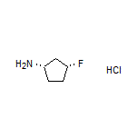 (1S,3R)-3-Fluorocyclopentanamine Hydrochloride
