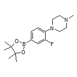 3-Fluoro-4-(4-methyl-1-piperazinyl)phenylboronic Acid Pinacol Ester