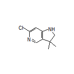 6-Chloro-3,3-dimethyl-2,3-dihydro-1H-pyrrolo[3,2-c]pyridine