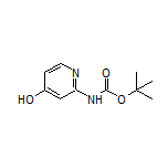 2-(Boc-amino)pyridin-4-ol