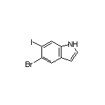 5-Bromo-6-iodoindole