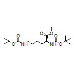 Methyl (S)-2,6-Bis(Boc-amino)hexanoate
