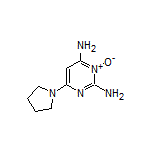 2,6-Diamino-4-(1-pyrrolidinyl)pyrimidine 1-Oxide