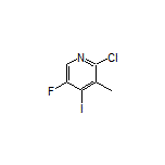 2-Chloro-5-fluoro-4-iodo-3-methylpyridine