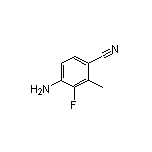 4-Amino-3-fluoro-2-methylbenzonitrile
