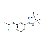 2-(Difluoromethoxy)pyridine-4-boronic Acid Pinacol Ester