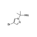 2-(4-Bromo-1-pyrazolyl)-2-methylpropanenitrile