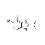 2-(tert-Butyl)-6-chlorobenzoxazole-7-thiol