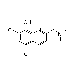 5,7-Dichloro-2-[(dimethylamino)methyl]quinolin-8-ol