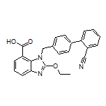 1-[(2’-Cyano-4-biphenylyl)methyl]-2-ethoxybenzimidazole-7-carboxylic Acid