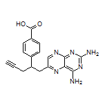 4-[1-(2,4-Diaminopteridin-6-yl)pent-4-yn-2-yl]benzoic Acid