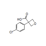 3-(4-Chlorophenyl)oxetane-3-carboxylic Acid