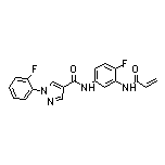 N-(3-Acrylamido-4-fluorophenyl)-1-(2-fluorophenyl)-1H-pyrazole-4-carboxamide