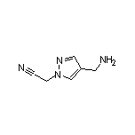 2-[4-(Aminomethyl)-1-pyrazolyl]acetonitrile