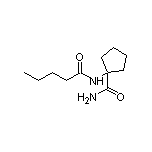 1-Pentanamidocyclopentanecarboxamide