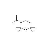1,1,5,5-Tetramethyl-2-(1-propen-2-yl)cyclohexane