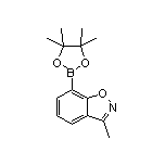 3-Methyl-1,2-benzisoxazole-7-boronic Acid Pinacol Ester
