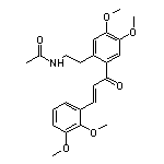 (E)-N-[2-[3-(2,3-Dimethoxyphenyl)acryloyl]-4,5-dimethoxyphenethyl]acetamide
