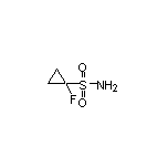 1-Fluorocyclopropanesulfonamide