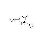 3-Amino-1-cyclopropyl-5-methyl-1H-pyrazole