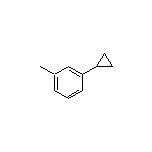 1-Cyclopropyl-3-methylbenzene