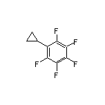 1-Cyclopropyl-2,3,4,5,6-pentafluorobenzene