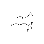 1-Cyclopropyl-4-fluoro-2-(trifluoromethyl)benzene