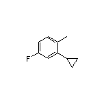 2-Cyclopropyl-4-fluorotoluene