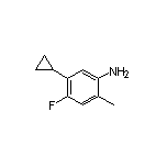 5-Cyclopropyl-4-fluoro-2-methylaniline