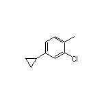 2-Chloro-4-cyclopropyltoluene