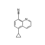 5-Cyclopropylquinoline-8-carbonitrile