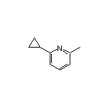 2-Cyclopropyl-6-methylpyridine