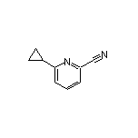 6-Cyclopropylpyridine-2-carbonitrile
