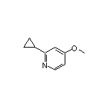 2-Cyclopropyl-4-methoxypyridine