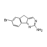 2-Amino-7-bromo-5H-indeno[1,2-d]pyrimidine
