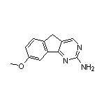 2-Amino-8-methoxy-5H-indeno[1,2-d]pyrimidine