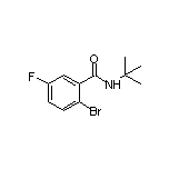 2-Bromo-N-(tert-butyl)-5-fluorobenzamide