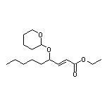 Ethyl (E)-4-[(2-Tetrahydropyranyl)oxy]-2-nonenoate