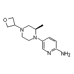 (R)-5-[2-Methyl-4-(oxetan-3-yl)piperazin-1-yl]pyridin-2-amine